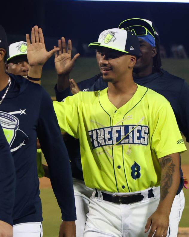 Jhosmmel Zue of the Columbia Fireflies
