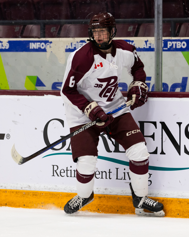 Defenceman Colby Kekki with the U18 AAA Petes