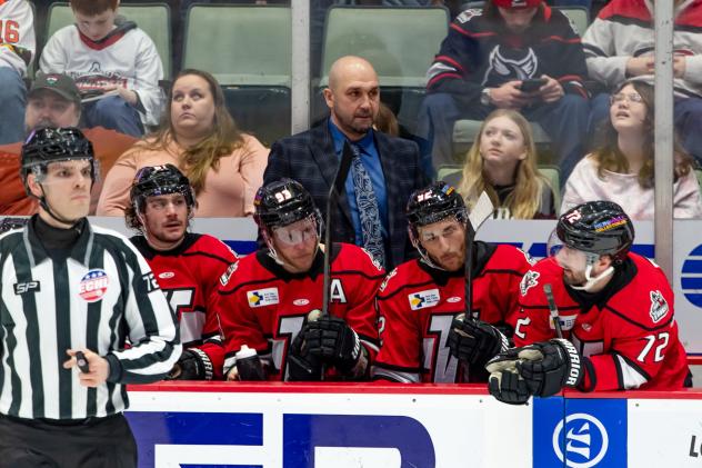Adirondack Thunder Head Coach Sylvain Cloutier