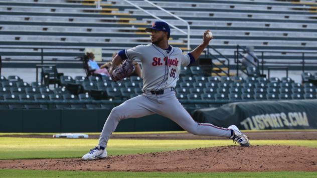 St. Lucie Mets pitcher Nicolas Carreno