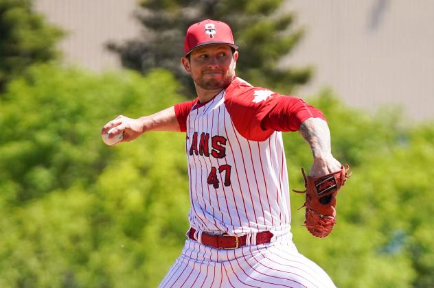 Ottawa Titans' Brandon Marklund in action