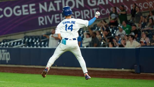 Tulsa Drillers' Elijah Hainline on game night