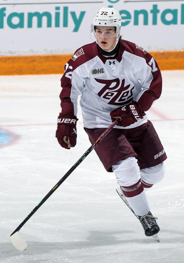 Peterborough Petes defenceman Matthew Perreault