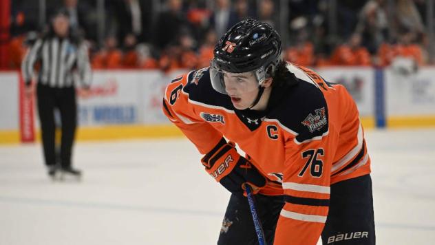 Flint Firebirds left wing Nathan Aspinall