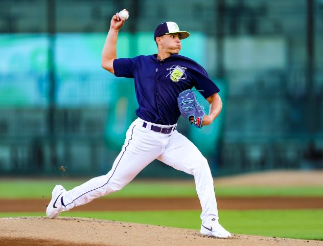 Columbia Fireflies pitcher Kendry Chourio