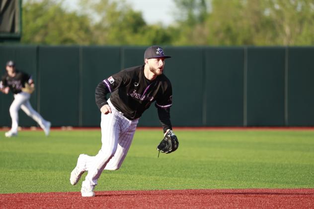 Lake Erie Crushers shortstop Jarrod Watkins