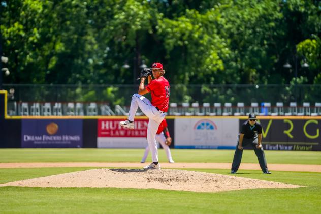 Fayetteville Woodpeckers pitcher Nick Potter