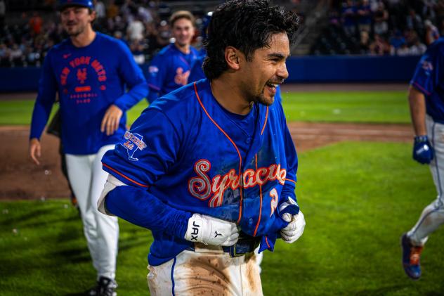 Matt Rudick of the Syracuse Mets
