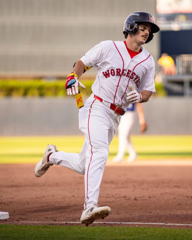 Braiden Ward of the Worcester Red Sox