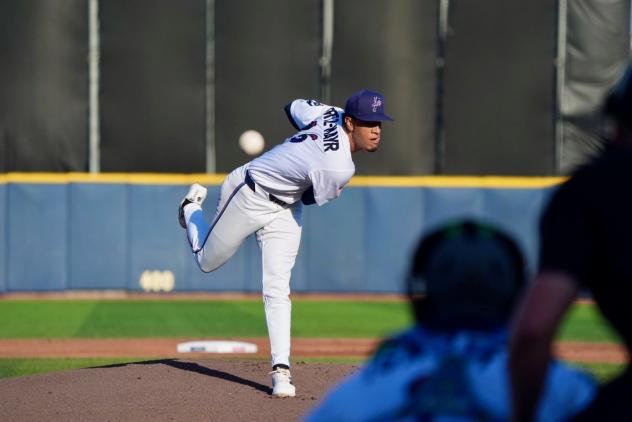 Pensacola Blue Wahoos pitcher Orlando Ortiz-Mayr
