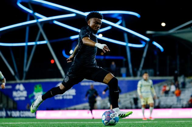 Colorado Springs Switchbacks' Patrick Burner in action
