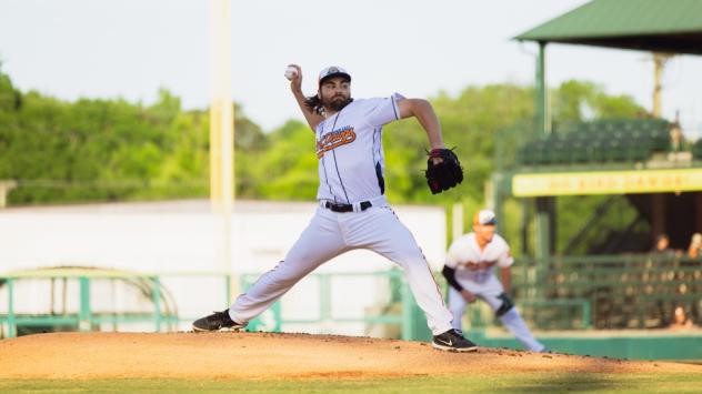 Down East Bird Dawgs pitcher Spencer Johnston
