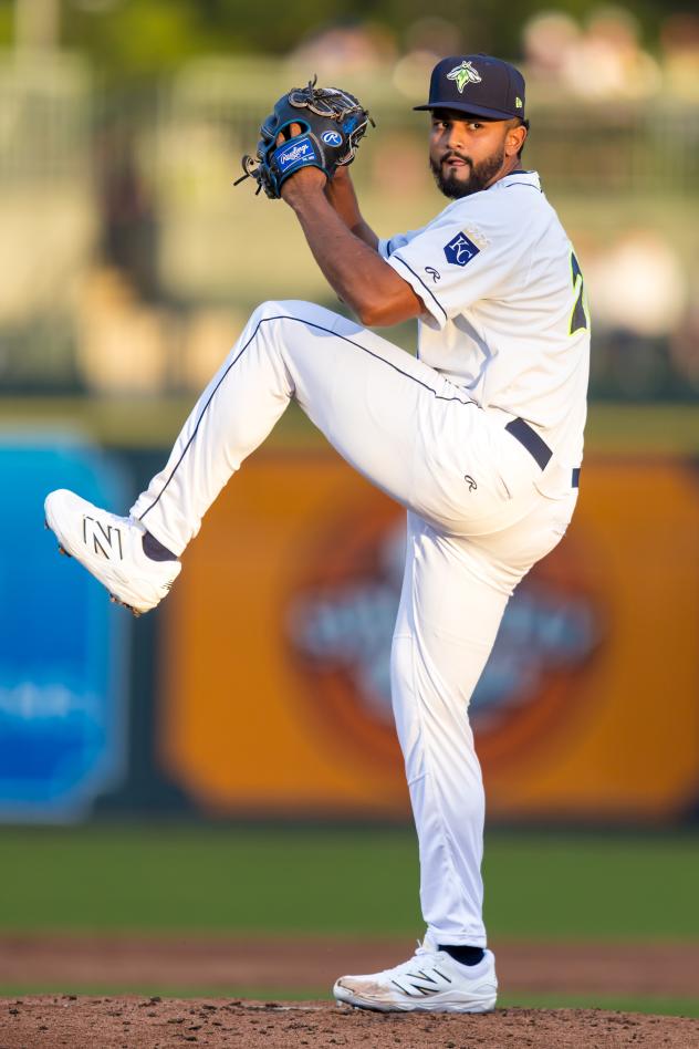 Columbia Fireflies pitcher Randy Ramnarace