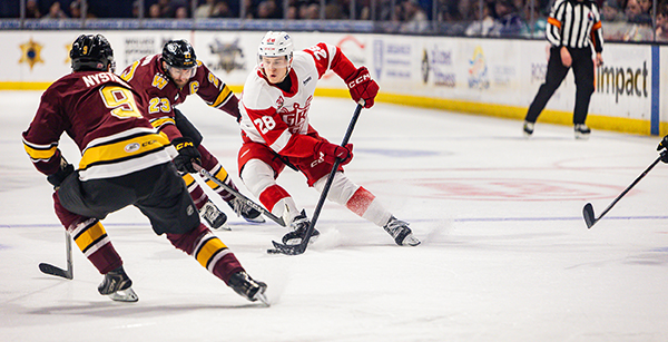 Grand Rapids Griffins forward Michael Brandsegg-Nygard