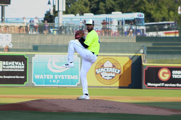 Columbia Fireflies pitcher Jose Gutierrez