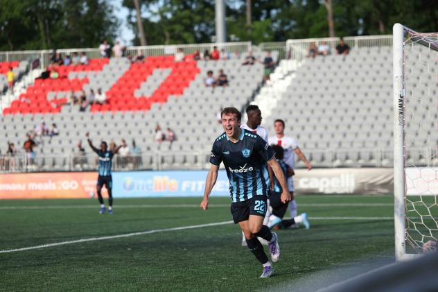 Rhode Island FC defender Nick Scardina