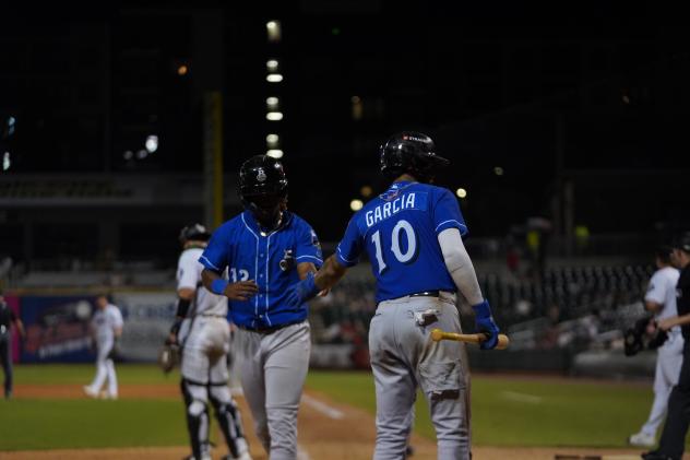 Biloxi Shuckers' Eduardo Garcia on game night