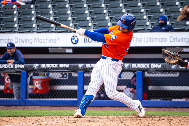 Syracuse Mets catcher Ben Rortvedt