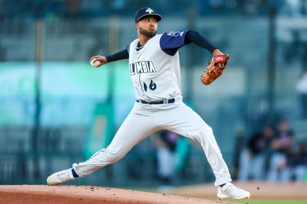Columbia Fireflies pitcher Jose Gutierrez