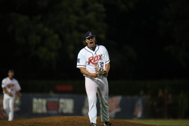 St. Cloud Rox pitcher Brandon Jaenke