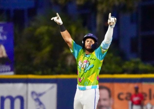 Pensacola Blue Wahoos on base