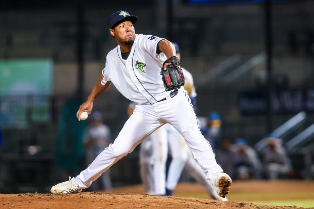 Columbia Fireflies pitcher Henson Leal