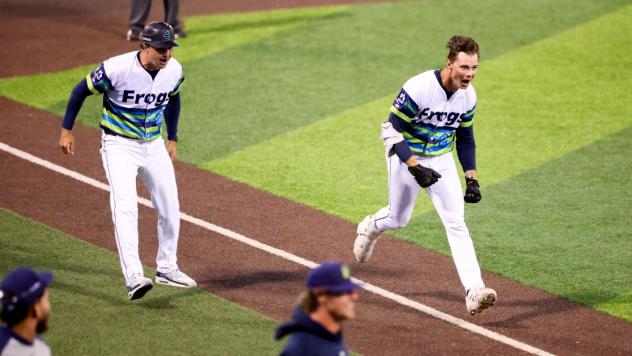 Everett AquaSox on game night