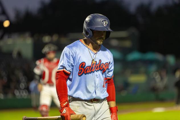 Lincoln Saltdogs infielder Paul Myro