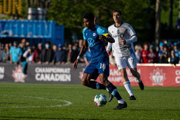 Halifax Wanderers midfielder Andre Rampersad