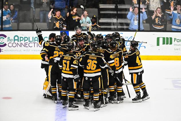 Wheeling Nailers celebration