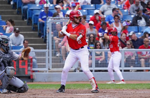 Ottawa Titans outfielder Jake Steels