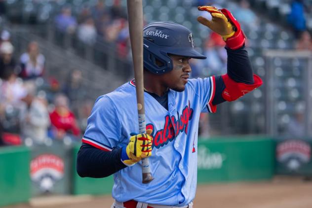 Lincoln Saltdogs infielder Nick Shumpert