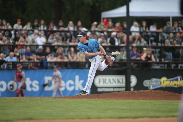 St. Cloud Rox pitcher Brock Toney
