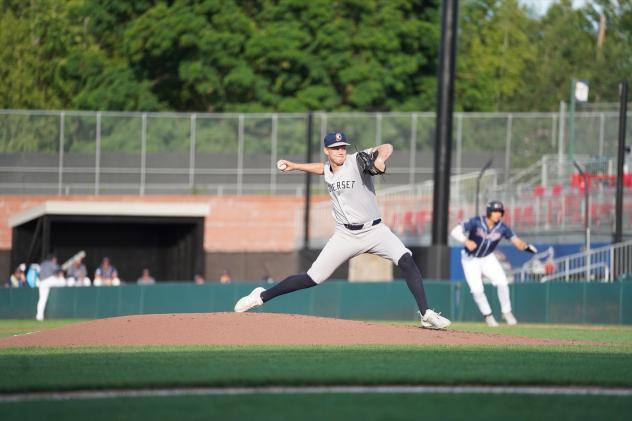 Somerset Patriots pitcher Jack Cebert