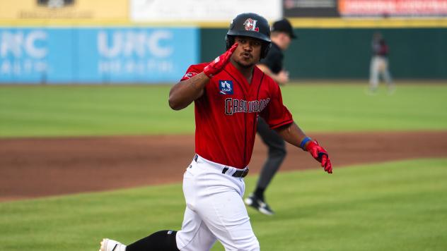 Hickory Crawdads on game night