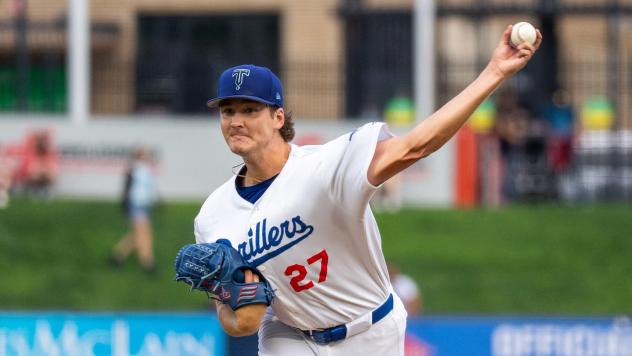 Tulsa Drillers pitcher Adam Serwinowski
