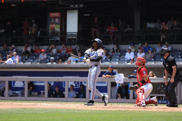 Pensacola Blue Wahoos outfielder Emaarion Boyd