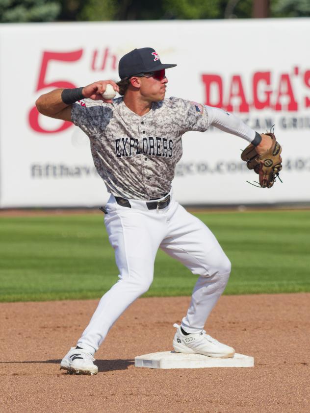 Sioux City Explorers outfielder Zac Vooletich