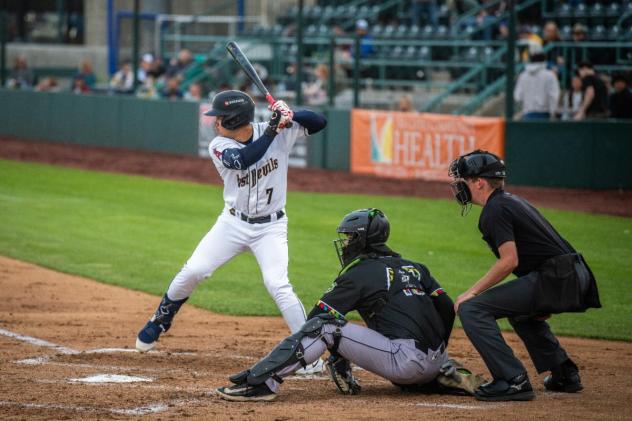 Tri-City Dust Devils outfielder Jorge Ruiz