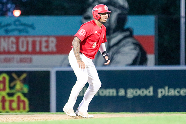 Jiandido Tromp of the Winnipeg Goldeyes