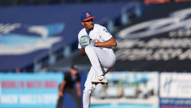 St. Lucie Mets pitcher Jose Guevara