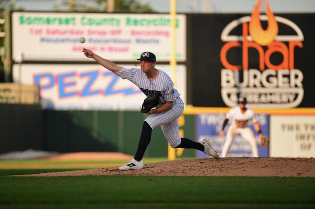 Somerset Patriots pitcher Jack Cebert