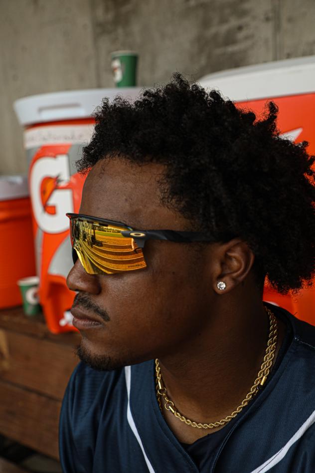 Lincoln Saltdogs' Jeferson Figueroa