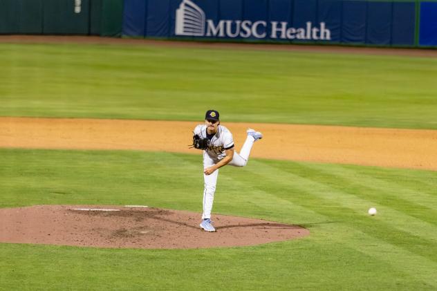 Charleston RiverDogs pitcher Bryce Shaffer
