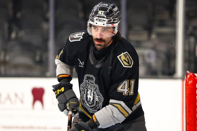 Henderson Silver Knights defenseman Brandon Hickey