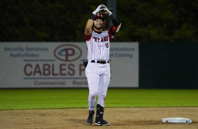 Ottawa Titans outfielder Jake Steels