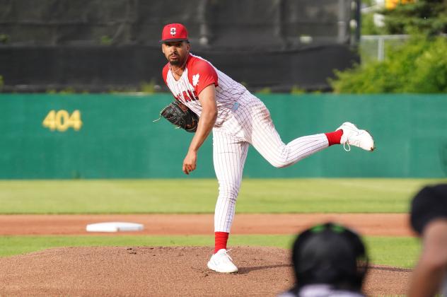 Ottawa Titans pitcher Kaleb Hill
