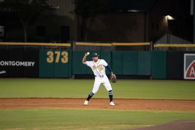 Montgomery Biscuits second baseman Jadher Areinamo