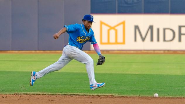 Tulsa Drillers' Reyli Mariano in action