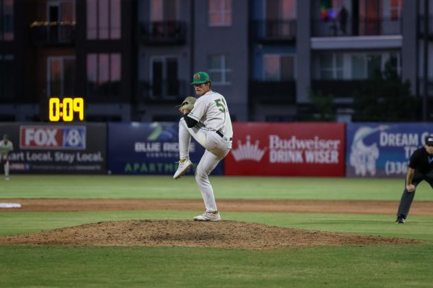 Greensboro Grasshoppers pitcher Draven Zeigler